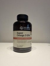 Natures Sunshine Super Omega 3 EPA Brain & Circulatory Support 180 Softgels picture