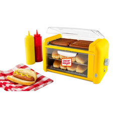 Oscar Mayer Hot Dog Roller Machine with 2 Bread Warmer Racks and Automatic Timer picture