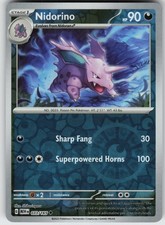 PO-03 Reverse Holo Nidorino 033/165 Uncommon SV: Scarlet & Violet 151 picture