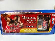 2007 Fleer Michael Jordan Box Set - Complete - Plus Sealed Extras picture