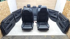 11-16 BMW F10 5-Series M-Sport Heated Seats & Door Panels Set Black Leather OEM picture