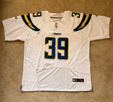 Nike Mike Woodhead #39 San Diego Chargers Jersey Men's 56 White NFL picture