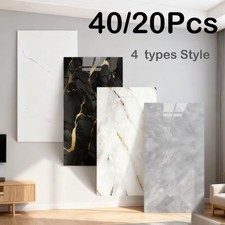20/40pcs, Self-Adhesive 3D Wall Sticker Panels,Removable wall panel set picture