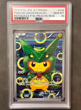 PSA 10 Poncho-Wearing Pikachu Rayquaza #230/XY-P – 2016 Pokemon Japanese XY Prom picture