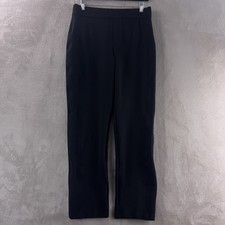 Spanx Perfect Fit Pants Womens Size Medium Black Straight Fit Waist Shaping picture