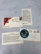 Vintage NASA Apollo & Space Shuttle Letters & Envelopes picture