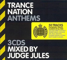 mixed by Judge Jules : Trance Nation Anthems: 3cd Set CD , Save £s picture