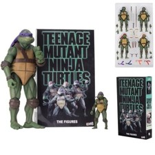 NECA TMNT Teenage Mutant Ninja Turtles SDCC 2018 1990 Movie 4 Pack Rare Edition picture