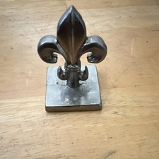 Silver Metal Fleur-de-Lis Stamp picture