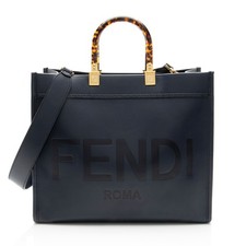 Fendi Leather Sunshine Medium Shopper Tote picture