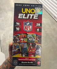 2025 Mattel Games UNO Elite NFL Booster Box Bundle 14/10/28/6 Packs COLLECTORS picture