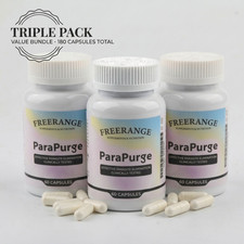 3 Pack FreeRange ParaPurge Parasite Cleanser, 60 Capsules Supplement picture