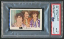 THE CREAMS CREAM 1967 NUMMERBILDER CLAPTON SVARTA NUMMER BLACK BOX #13 PSA 8 picture