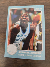 1985 Star #3 Basketball CARD Michael Jordan, North Carolina  Tarheels picture