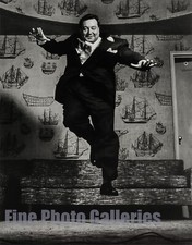 1955/76 Vintage JACKIE GLEASON Comedian PHILIPPE HALSMAN Duotone Photo Engraving picture
