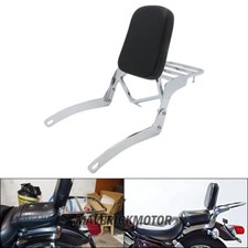 For Yamaha Virago XV125 XV250 VStar 250 Route 66 Backrest Sissy Bar Luggage Rack picture