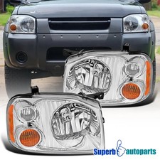 For 2001-2004 Frontier Headlights Lamps OE Style Replacement Left+Right 01-04 picture