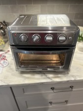 Cuisinart TOA-55W Air Fryer Toaster Oven Stainless Steel Tested Working picture