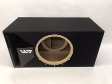 JL Audio 13W7 AE ported subwoofer box SPECIAL EDITION with black plexi port trim picture