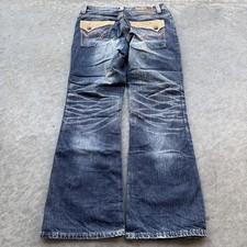 Vintage Edwin XV Navajo Leather Bootcut Jeans picture