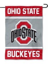 Ohio State Buckeyes GARDEN FLAG 12” X 18” Ohio State Premium Yard Flag picture