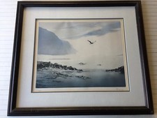 France Hilon Limited Edition Signed & Numbered Etching Print, Framed, EA 13/15 picture