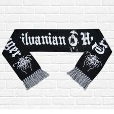 Darkthrone embroidered scarf Transilvanian Hunger. True Norwegian Black Metal. picture