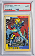 1991 Marvel Universe #39 Ghost Rider Near Mint to Mint PSA 8 picture