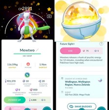Pokemón Shiny Mewtwo Special Mega BG | Several Options | Tr-de Go✨ picture