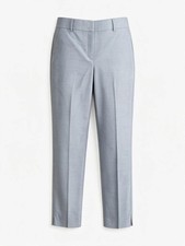 NWT Talbots Size 8 Light Blue Hampshire Ankle Dress Pants Work Trousers $119 picture
