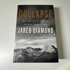 Collapse By Jared Diamond 2005 Signed First Edition 1/1 HCDJ picture