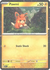 Pawmi 074/193 Pokemon Paldea Evolved Reverse Holofoil NM picture