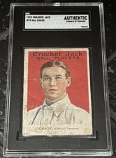 1915 Cracker Jack Hal Chase #99 SGC Authentic picture