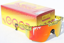 PIT VIPER The Carnivore 2000 Sunglasses/Safety Cheetah/Orange ANSI Z87+ NEW picture