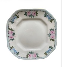 Antique Rare B & Co Limoges France Salad/Dessert Plate Floral Dish Signed Porcel picture