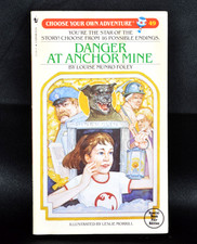 1985 Choose Your Own Adventure #49 Danger At Anchor Mine CYOA 1st Edition picture