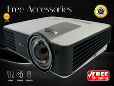 BenQ MX819ST DLP Projector Short-Throw 3000 Lumens Full HD 3D HDMI 10W Speakers picture