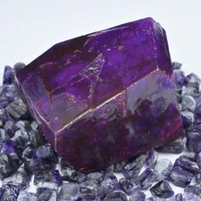 Purple Sapphire Rough 1500 Ct Natural Huge Earth Mined CERTIFIED Loose Gemstone picture
