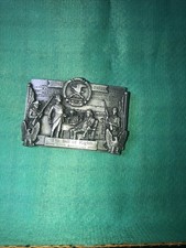 Vintage 1991 NRA Bill Of Rights 200th Anniversary 2nd Amendment Belt Buckle LOTY picture