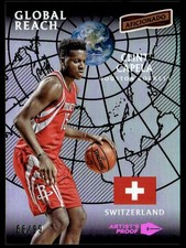 2016-17 Panini Aficionado Global Reach Artist Proof Clint Capela 66/99 Houston picture