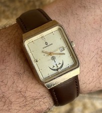 Vintage Candino Tank Watch KSA Logo Saudi Arabia Crest Swiss Automatic 28mm Box picture