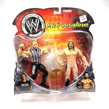 Shawn Michaels & Chris Jericho WWE Adrenaline Figure 2-Pack Jakks New Sealed picture