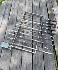Heavy-Duty Stainless Steel Electric Skewer Rotisserie for 10 Skewers picture