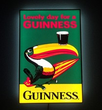 Guinness Toucan LED Lighted Sign – 8” x 12” –St. Patrick's Day picture