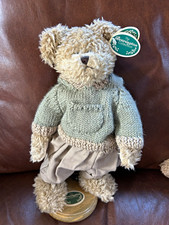 The Bearington Collection Andy Teddy Bear Plush w/ Stand Sweater Pants 1427 picture