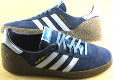 Adidas Men's Montreal 76 Suede Sneakers Navy Blue Gum Size 9.5 NIB JR8372 picture