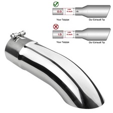 1pc/2pc Exhaust-Fit Tip For 4
