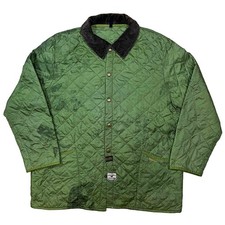 Barbour Vintage Mens Liddesdale Quilted Jacket Size 2XL picture
