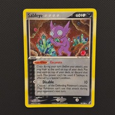 Sableye Holo Pokémon Card 10/100 EX Crystal Guardians Holo Mint picture