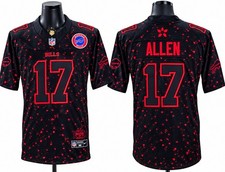 buffalo bills jersey JOSH ALLEN #17 STUCK IN THE UPSIDE DOWN  limited edition picture